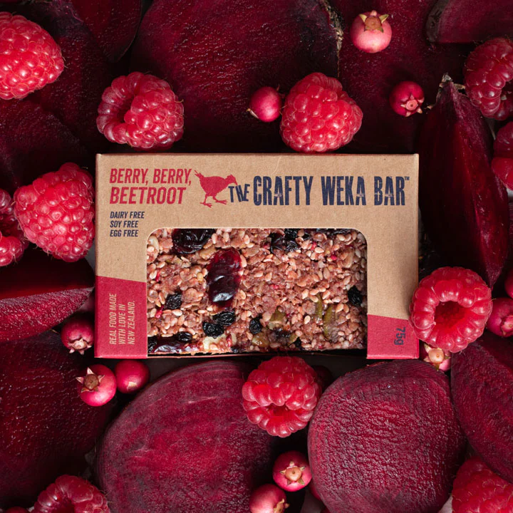 Crafty Weka Bar Berry Berry Beetroot Flavour