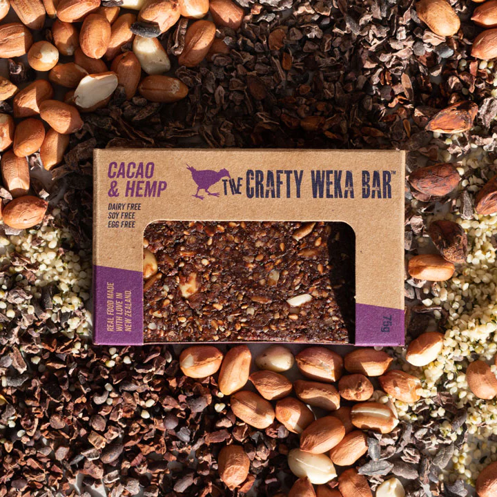 Crafty Weka Bar Cacao and Hemp Flavour