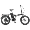 XDS Icon E-Lectron Folding E-Bike 20x3.0" Wheels Black