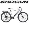 Shogun eMetro Mens Hybrid e-Bike Grey