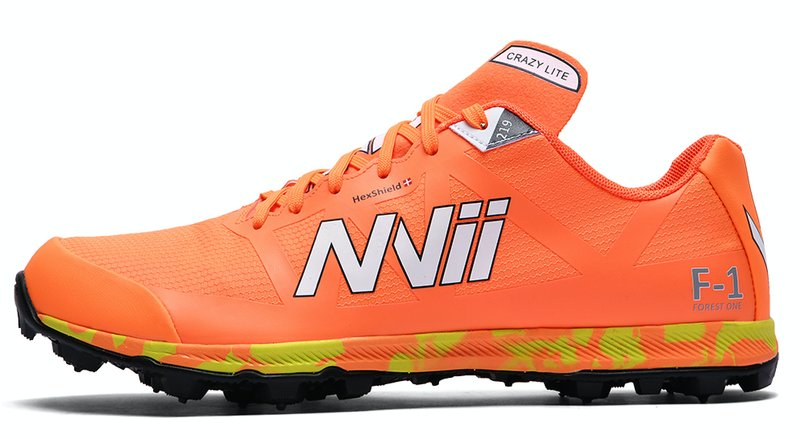 Nvii Crazy Light Forest 1  F1 Shoe Neon Orange / Yellow