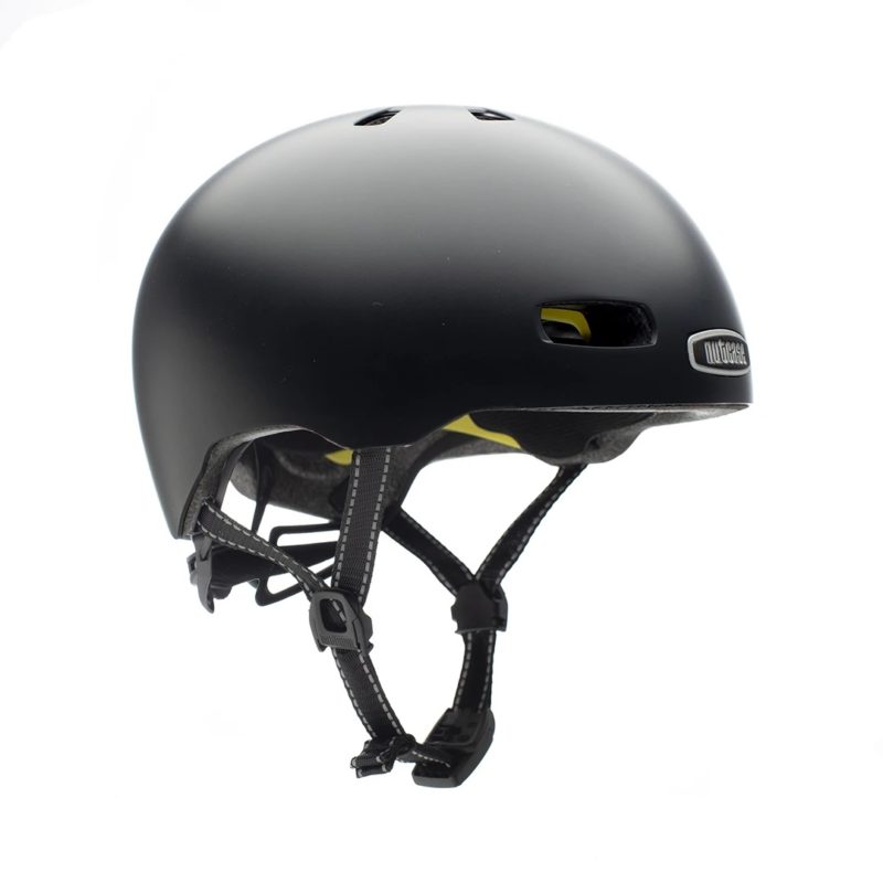 Nutcase Street Onyx Black Solid Satin MIPS Helmet