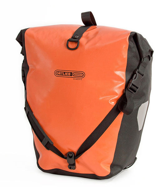 Ortlieb Back Roller Classic Pannier Bags Set of 2 Orange