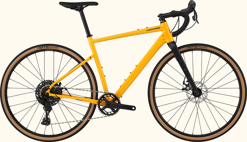 Cannondale Topstone 4 Gravel Bike Mango Yellow