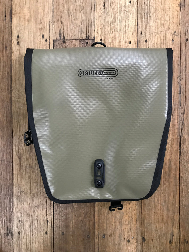 Ortlieb Back Roller Classic Pannier 20Ltr Bags Set of 2 Olive Black