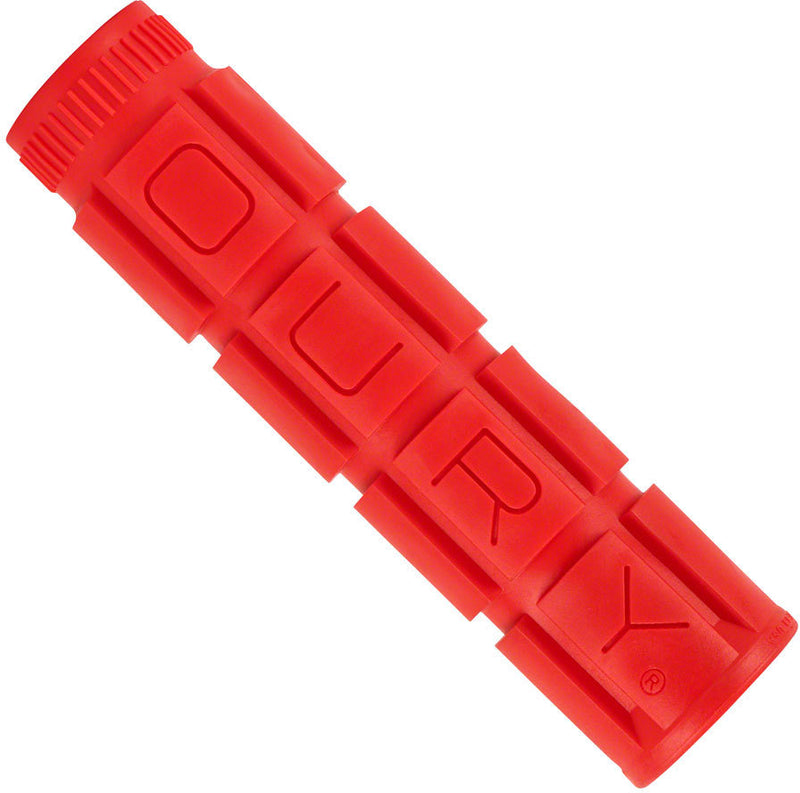 Oury Single Compound V2 Handlebar Grips Candy Red