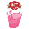 Basket Small Wire Front Pink