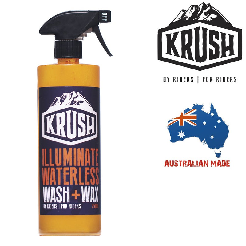 Krush Illuminate Waterless Wash and Wax 750ml