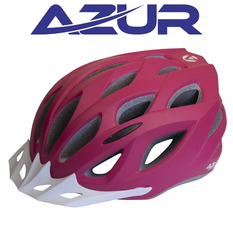 Azur Bicycle Helmet L61 Matt Pink