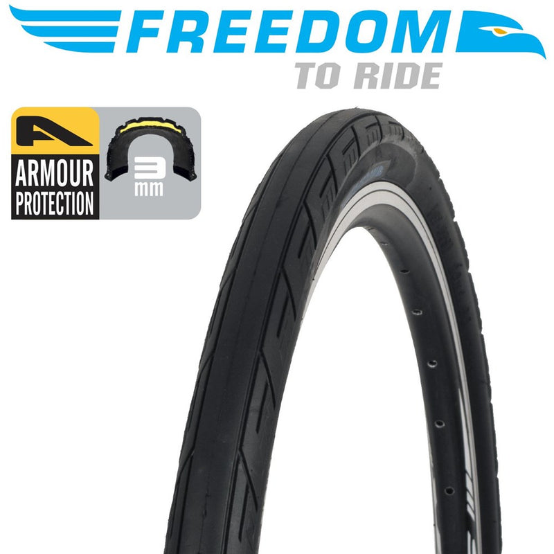 Freedom To Ride Tyre Roadrunner Armour Protection