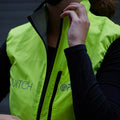 Proviz REFLECT360 Switch Water Proof Womens Cycling Gilet Vest Reflective Neon Yellow