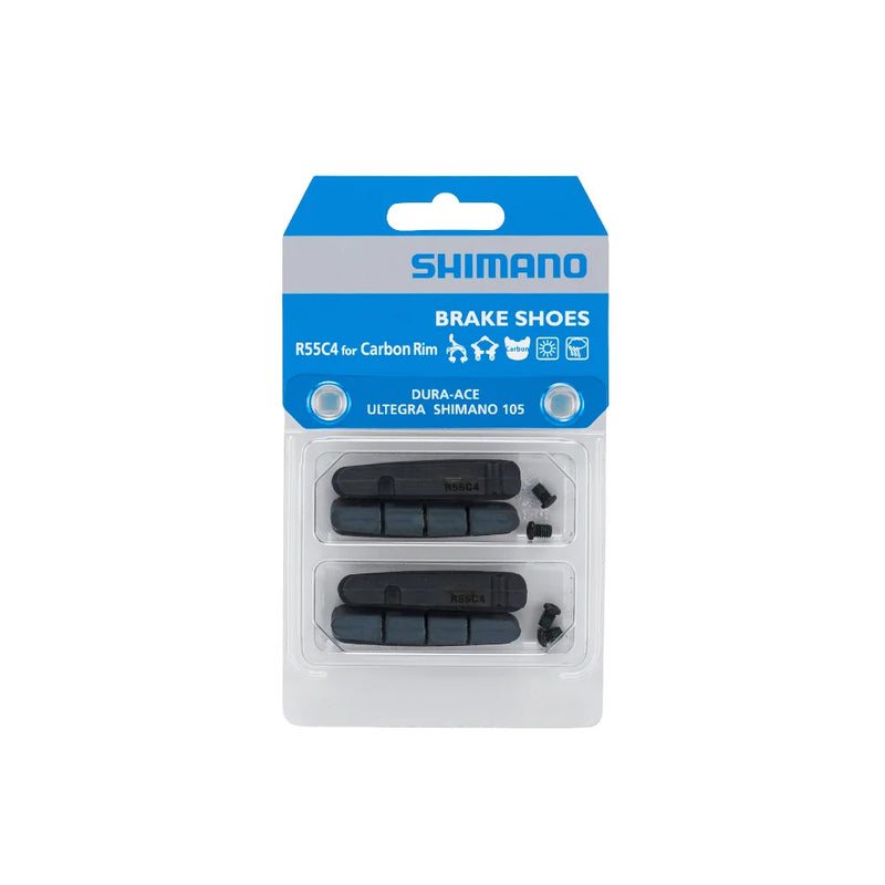 Shimano Brake Pad Inserts For Carbon Rims R55C4. BR-9000 2 Pairs
