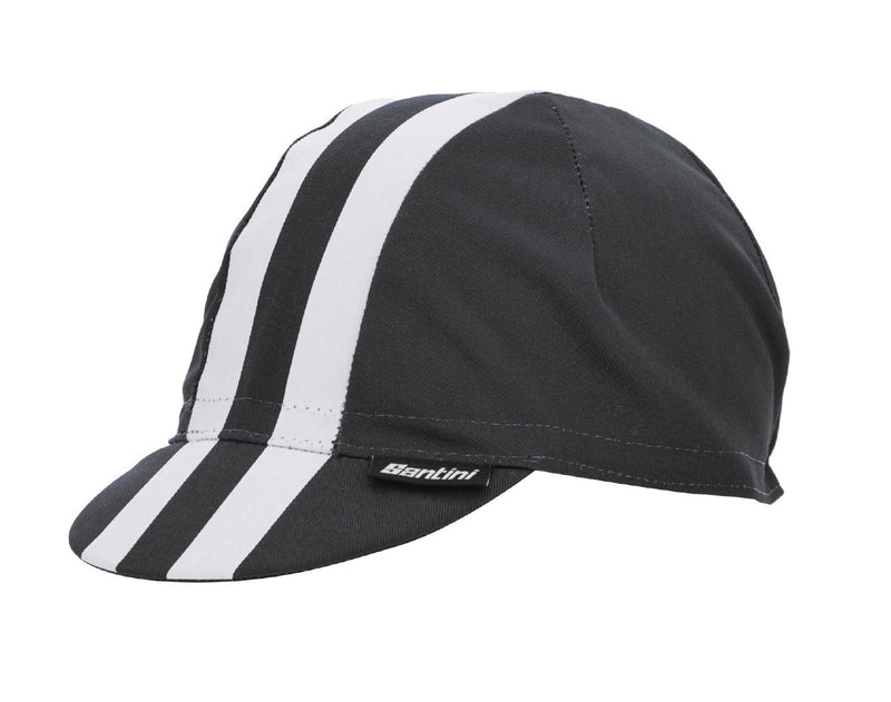 Santini  Cycling Cap Bengal Summer Black White