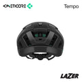 Lazer Tempo Bicycle Helmet Kineticore Titanium Unisize 54-61cm
