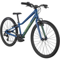 Cannondale Quick 24 Kids 7 Speed Flat Bar Bike Abyss Blue