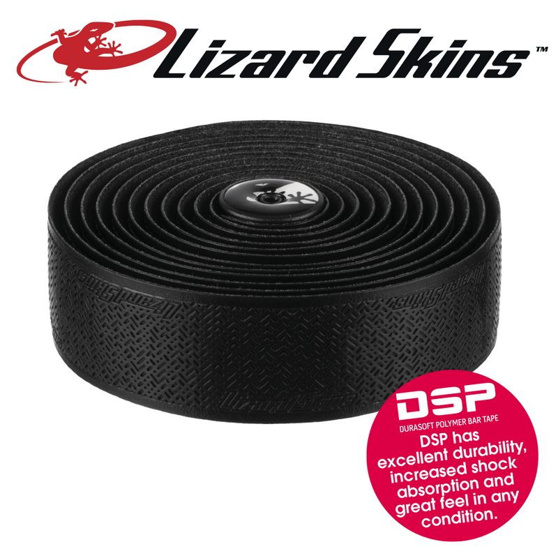 Lizard Skins Handle Bar Tape V2 DSP Jet Black 3.2mm