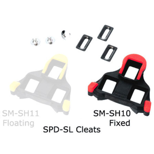 Shimano SM-SH10 SPD-SL Cleat Set (Red)