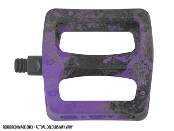 Odyssey Twisted  PC Pro Pedals 9/16  Purple/Black Swirl