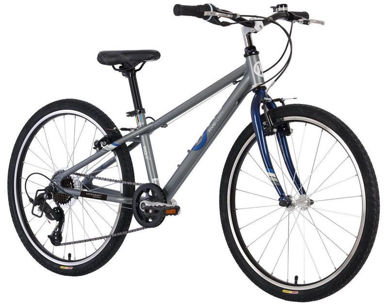 ByK E-540x7 Kids Mountain Road Bike MTR Titanium & Dark Blue