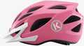 ByK Helmet Teen-Small Adult Cycling Helmet Matt Pink/ White 52cm-58cm