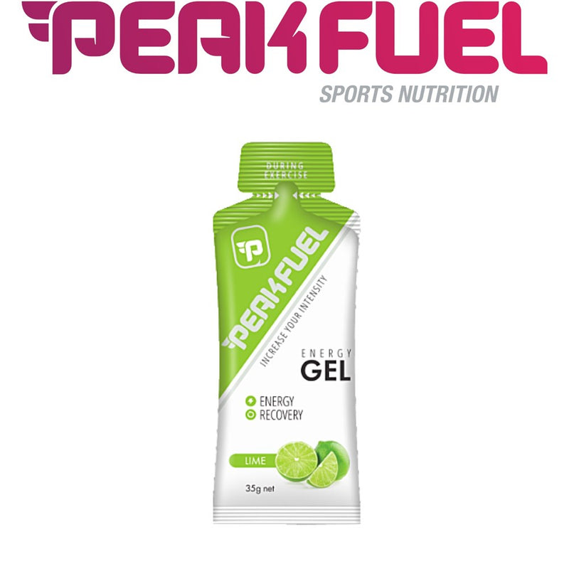 PeakFuel Energy Gel Shots 35g Lime