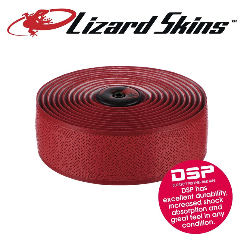 Lizard Skins Handle Bar Tape V2 DSP Crimson Red 3.2mm