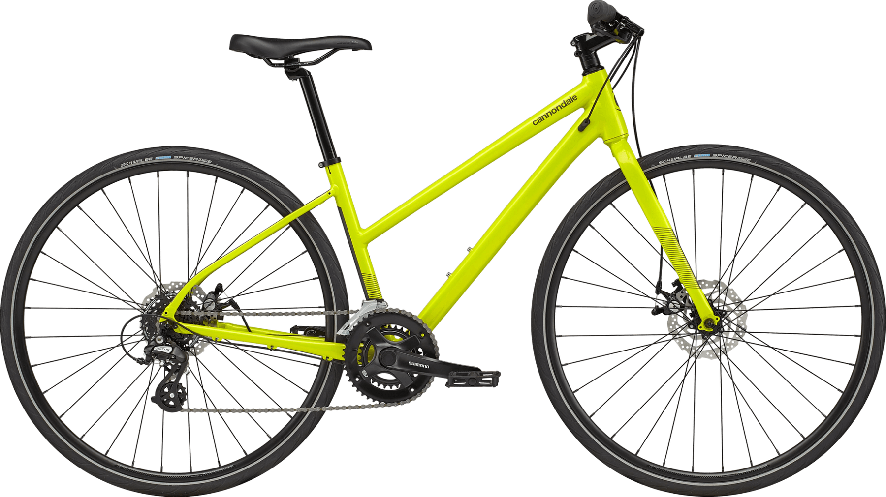 Cannondale Quick Disc 5 Remixte 2021 Highlighter Yellow