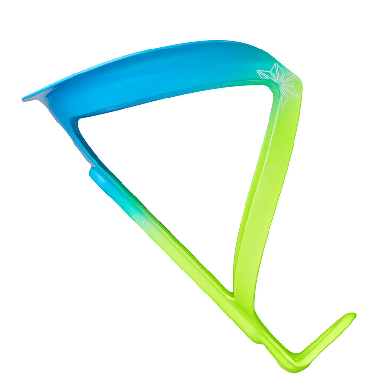 Supacaz Fly Bidon Bottle Cage Limited Edition - Neon Yellow & Neon Blue