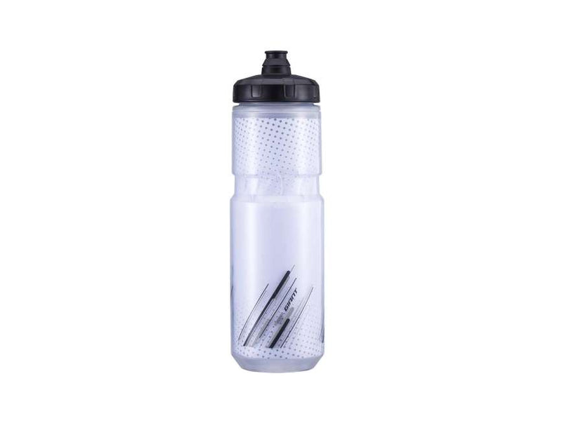 Giant Double Spring Evercool Thermo Bottle Bidon Transparent/Grey 600ml