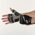 Bellwether Men's Ergo Gel Fingerless Gloves Black