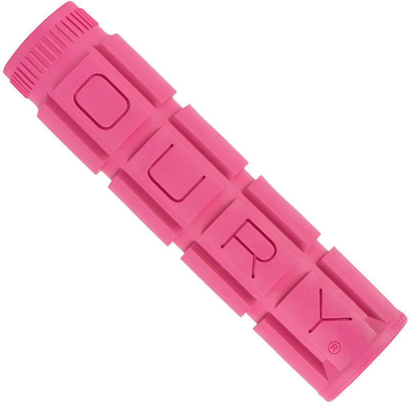 Oury Single Compound V2 Handlebar Grips Pink Rush