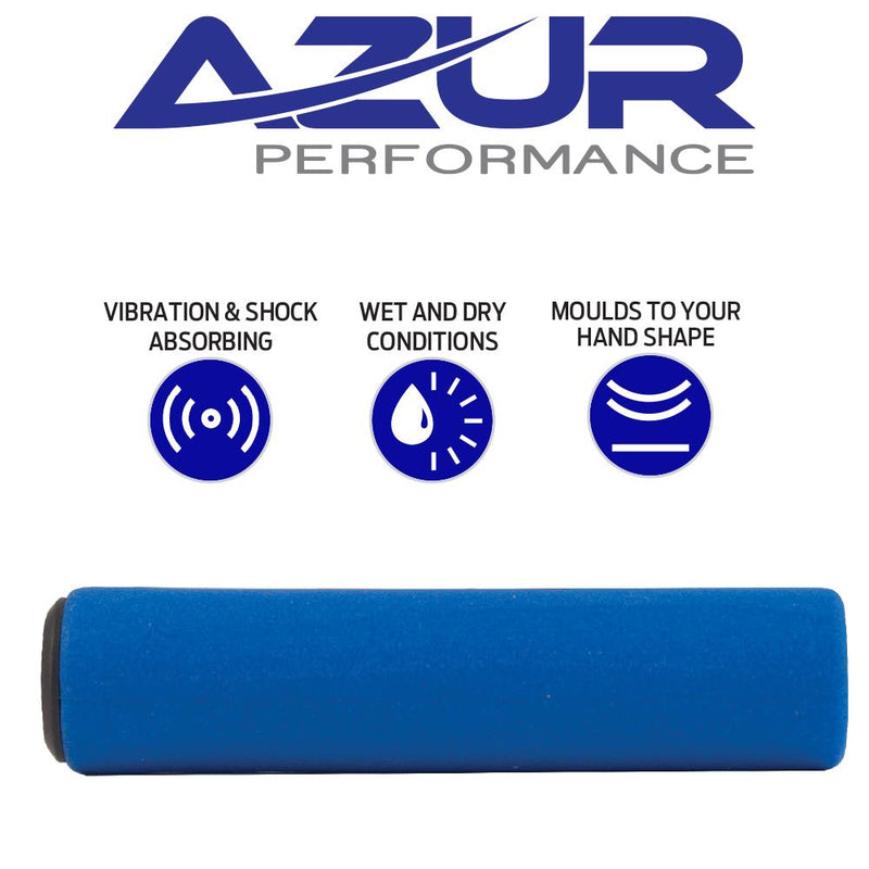 Azur Silicone Grips Blue