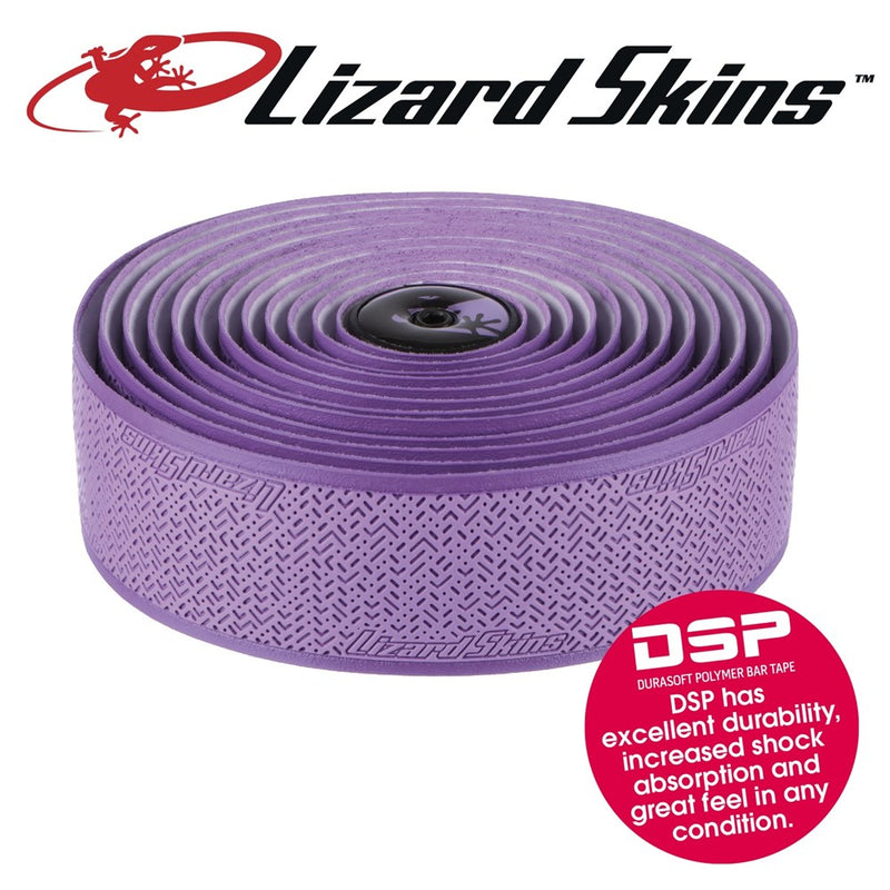 Lizard Skins Handle Bar Tape V2 DSP Violet Purple 3.2mm