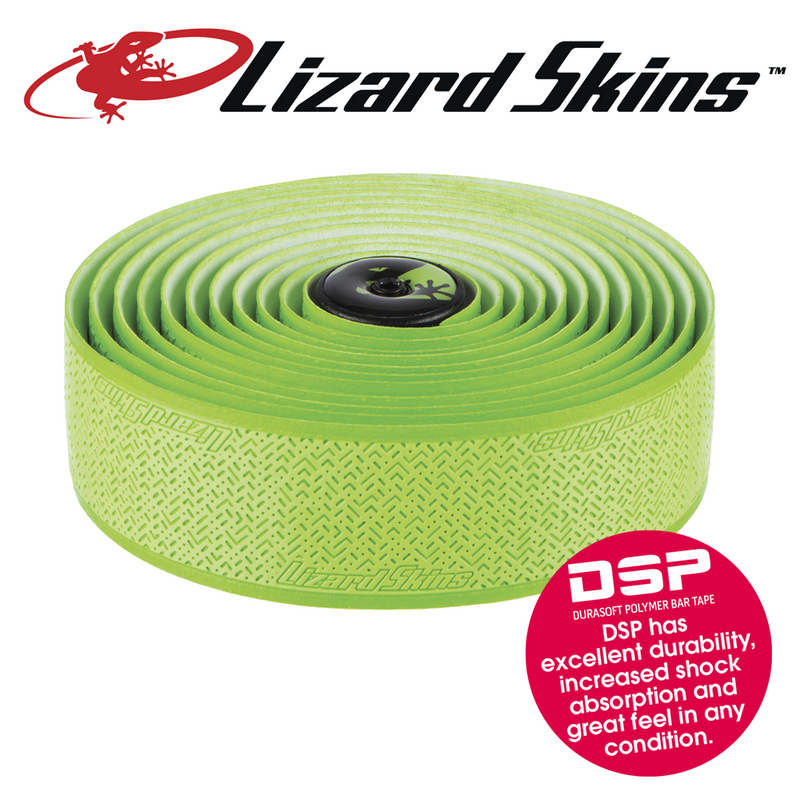 Lizard Skins Handle Bar Tape V2 DSP Hyper Green 3.2mm