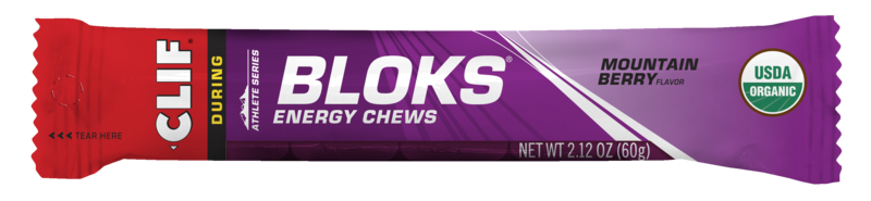 Clif Shot Bloks Energy Chews Mountain Berry 60g
