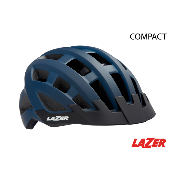 Lazer Compact BIke Helmet Matt Dark Blue Unisize 54cm-61cm