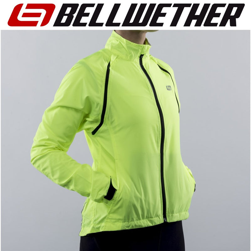 Bellwether Velocity Women's Convertible Cycling Jacket/Vest Hi-Vis