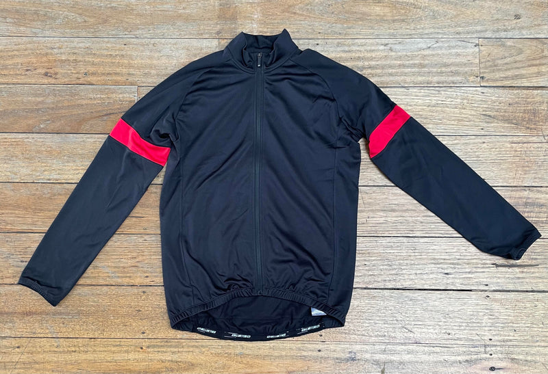 Bellwether Draft Long Sleeve Mens Unisex Cycling Jersey Black