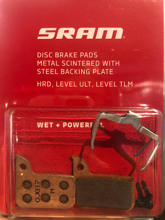 Sram HRD Metal Sintered Disc Brake Pads HRD-Level TLM-Ult