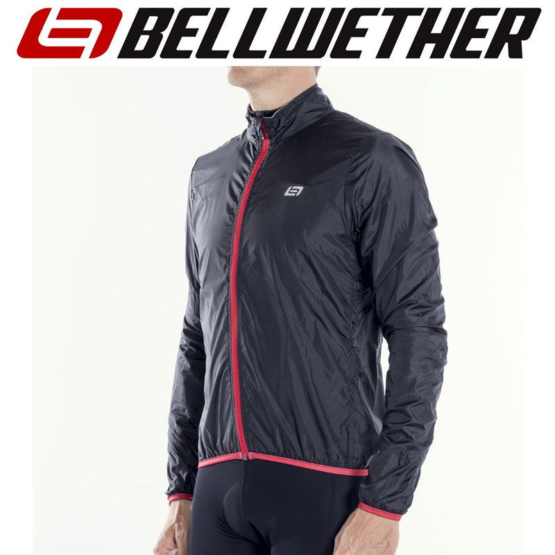 Bellwether Velocity Ultralight Mens Unisex Cycling Jacket Black