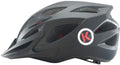 ByK Helmet Teen-Small Adult Cycling Helmet Matt Black 52cm-58cm