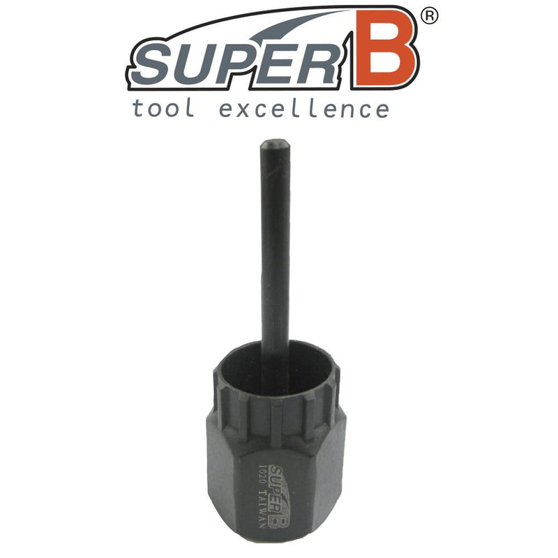 Super B Freewheel Remover (Shimano) with Guide Pin TB1020