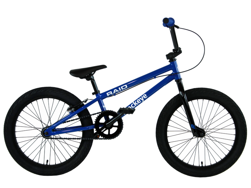 Blackeye Raid 20" BMX Bike 18.5TT Gloss Blue 2021