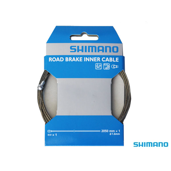Shimano Brake Road Inner Cable, Stainless. Packaged