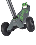 Micro Maxi Deluxe Pro 3 Wheel Scooter Grey Green