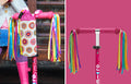 Micro Scooter Streamer Ribbons Neon Color
