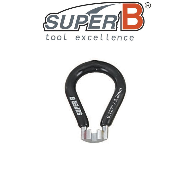 Super B Spoke Wrench Key Tool 3.2mm Black TB5540