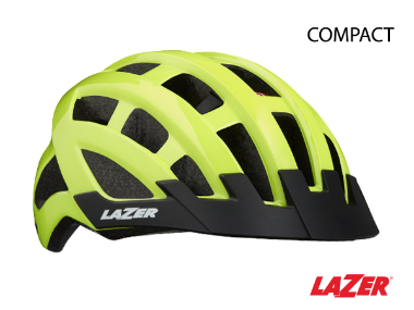 Lazer Compact Bike Helmet Flash Yellow Unisize 54cm-61cm