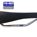 Azur Pro Range - Alpha CrMo Mens Bike Saddle Seat